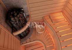 Электрокаменка Sawo Tower Corner TH6-120N-CNR. Фото 3