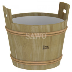 Запарник Sawo 392-D 40 л с пластиковой вставкой, кедр